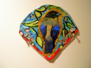 Guardian Bird: chest painting